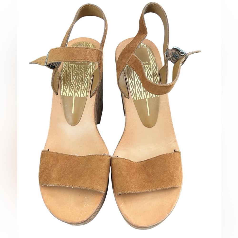 Dolce Vita Tan Platform Sandals